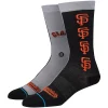 Stance – SAN FRANCISCO GIANTS SPLIT CREW SOCKS 2 Stance – SAN FRANCISCO GIANTS SPLIT CREW SOCKS -100percent Sales Giants Split 1