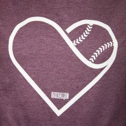 Alternative view of Baseballism – Heart Seams Hoodie (Women’s)