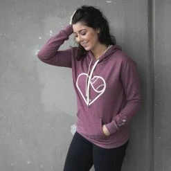 Baseballism – Heart Seams Hoodie (Women’s) -100percent Sales HeartSeamsHoodie 3