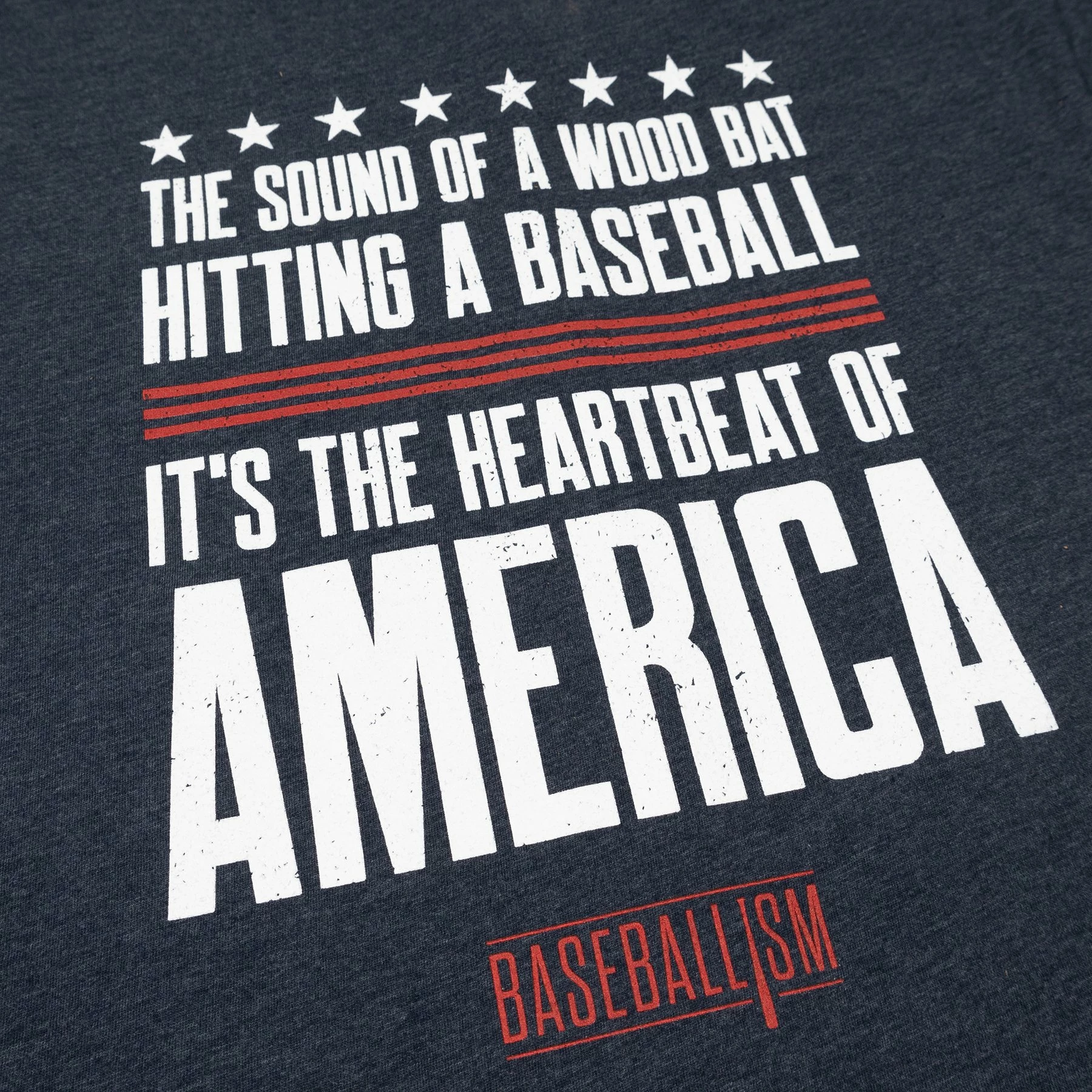 Baseballism Heartbeat Men’s T-Shirt 5 Baseballism Heartbeat Men’s T-Shirt - Image 3