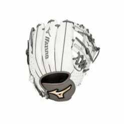 Mizuno GPE1150F1 Prime Elite Infield FP Softball 11.5 RH White-Grey