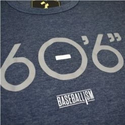 Alternative view of Baseballism 60 Feet 6 Inches Men’s T-Shirt