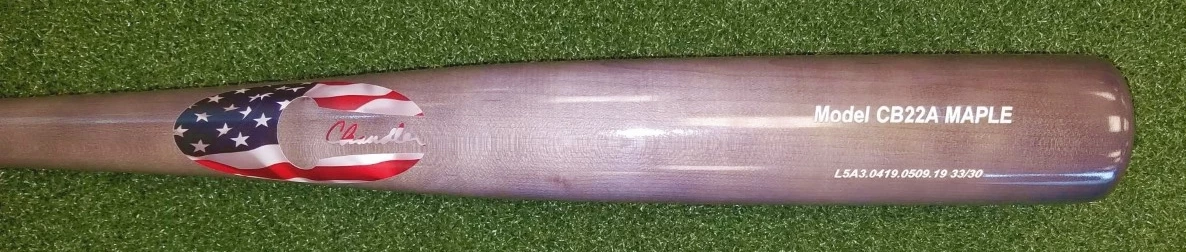 Chandler CB22A Pro Model Maple Bat 4 Chandler CB22A Pro Model Maple Bat - Image 2