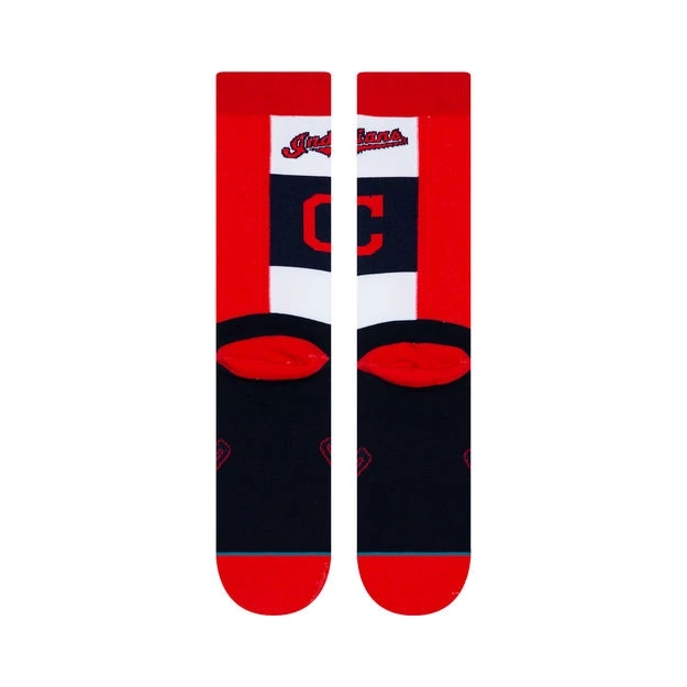 Stance – Indians Pop Fly Socks 5 Stance – Indians Pop Fly Socks - Image 3