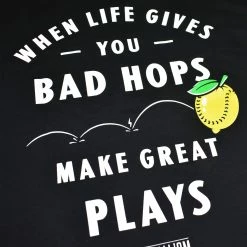 Baseballism – Lemonade 2.0 Black T-Shirt (Men’s) -100percent Sales products lemonade 2.0 3