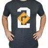 Baseballism Turn 2 Grey T-Shirt (Men’s) -100percent Sales products turn2 1