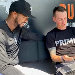 Alternative view of MLB Prime Signature Series Eloy Jimenez Game Model (WBL2438010)