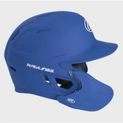 Alternative view of Rawlings Mach One-Tone Helmet W/ADJUST Matte Royal Jr LHB